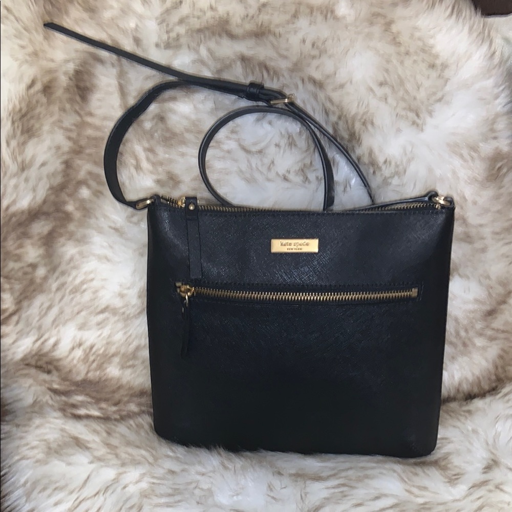 Kate Spade Black Crossbody Bag EUC